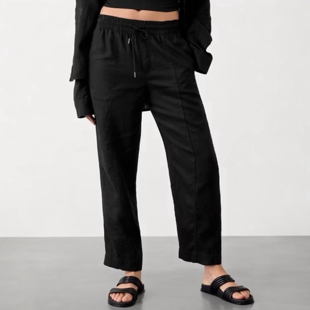 Athleta linen retreat pants size XS
